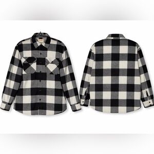 Wrangler Classic Black and White Checkered Shirt